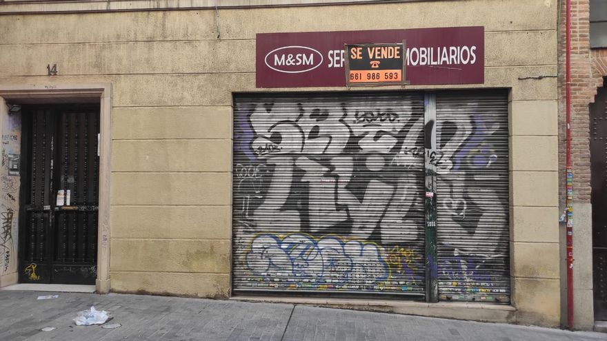 La librería Salamanca cerró hace unos tres años. El local en el que estuvo está en venta