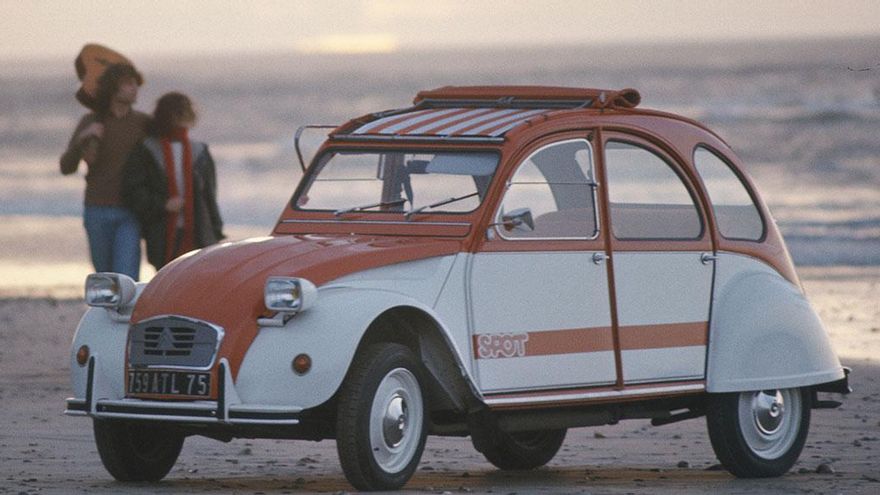 El 2CV marcó una época tanto en Francia como en España.