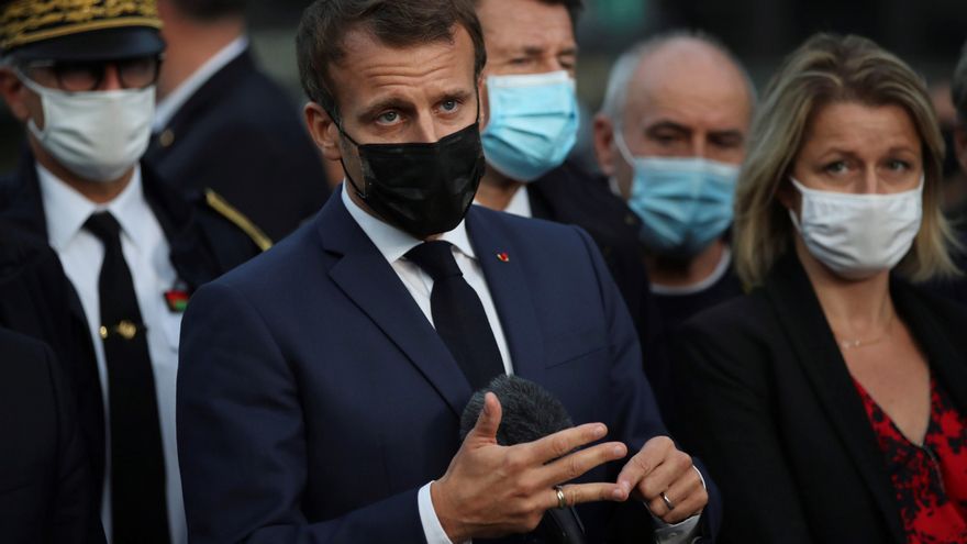 El presidente francés, Emmanuel Macron. EFE/EPA/Daniel Cole / Archivo