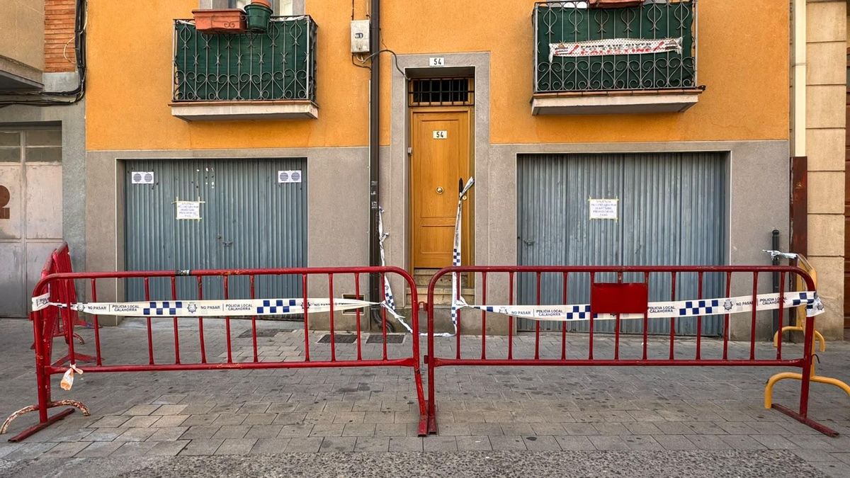 Nuevo hundimiento en el Casco Antiguo de Calahorra: tres familias han sido realojadas en viviendas municipales