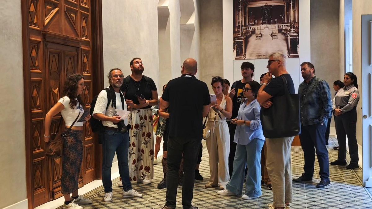 El Templo Masónico recibe más de 1.300 visitantes en su primera semana de apertura