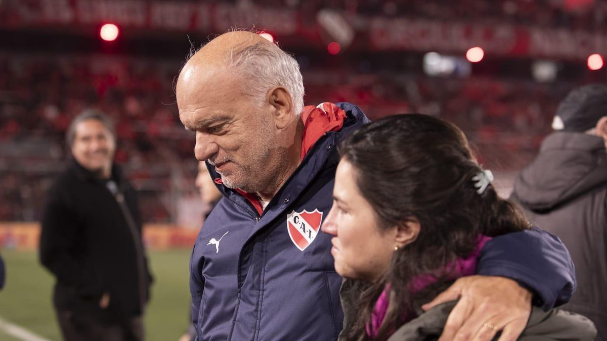 Néstor Grindetti, presidente de Independiente
