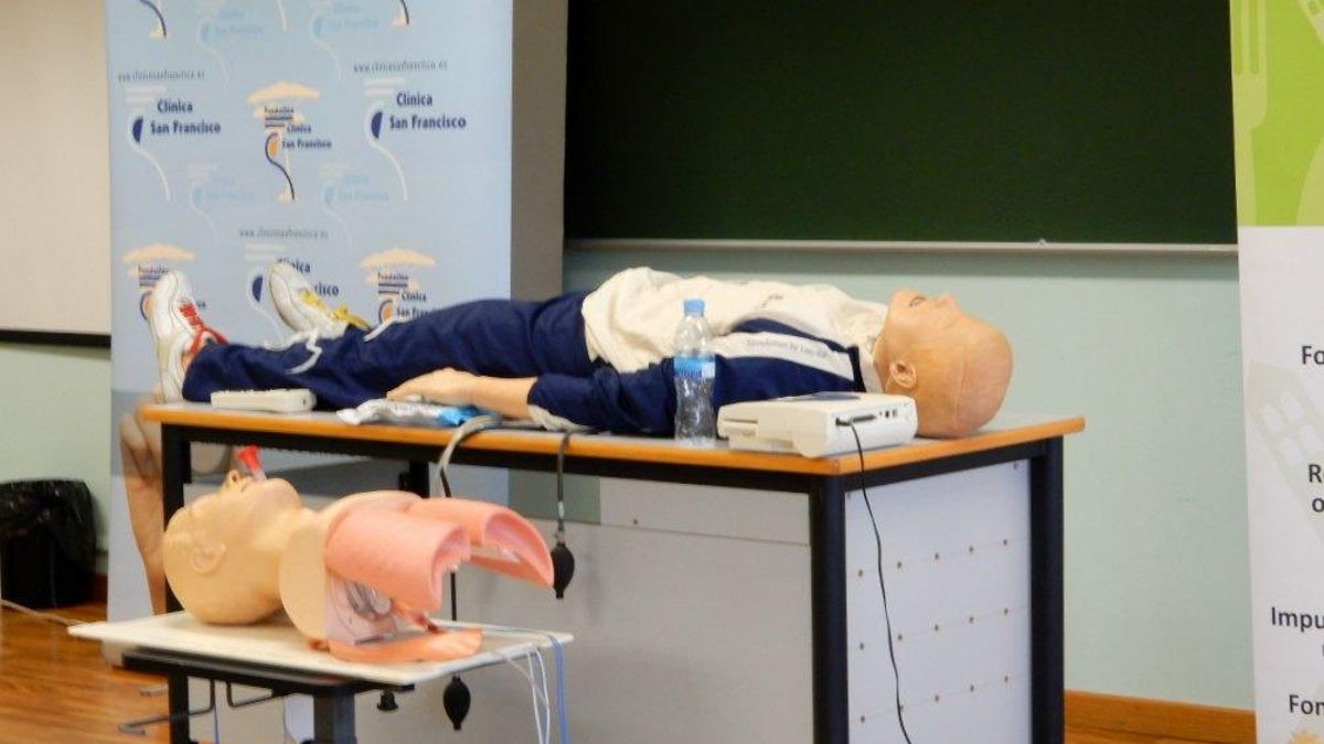 Curso de reanimación cardiopulmonar, en una imagen de archivo.
