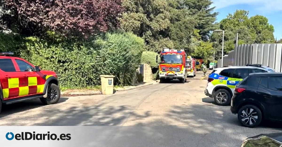 Incendio en el chalet del futbolista Vinicius Jr. en La Moraleja