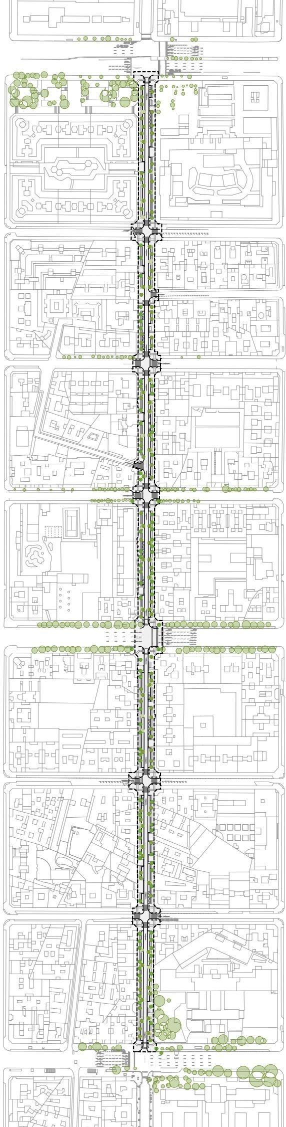 Plano de la reforma de Alonso Cano