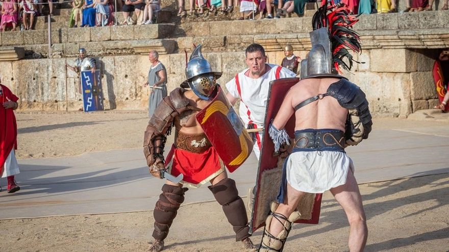 Carreras de cuadrigas en el Circo Romano, y noche de gladiadores, novedades de la XV Emerita Lvdica, Mérida