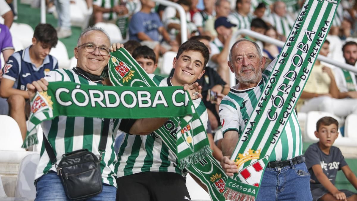 Grada Blanquiverde del Córdoba CF - UD Almería