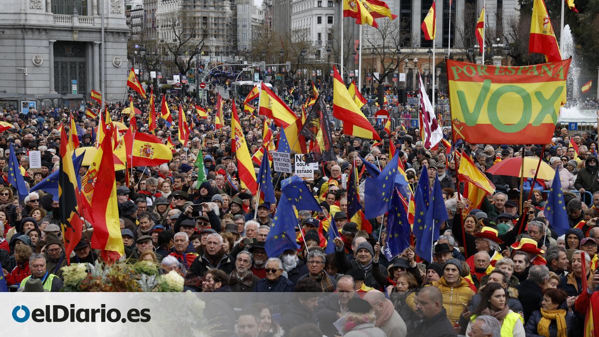 Miles de personas protestan en Madrid contra la “amenaza existencial ...