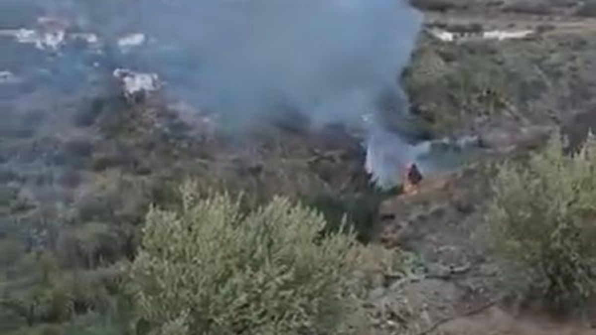 Conato de incendio en Santa Lucía de Tirajana.