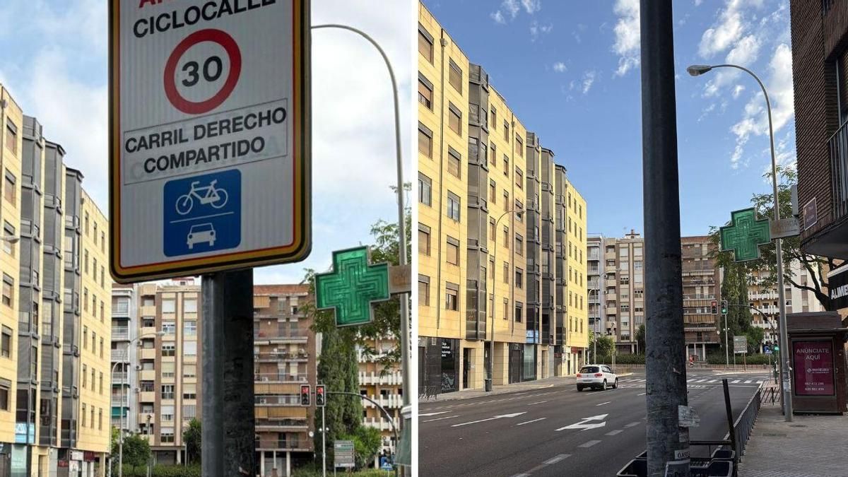 Facua confirma que el Ayuntamiento de Córdoba ha retirado la señal "contradictoria" a falta de la señal vertical de Bus-Taxi