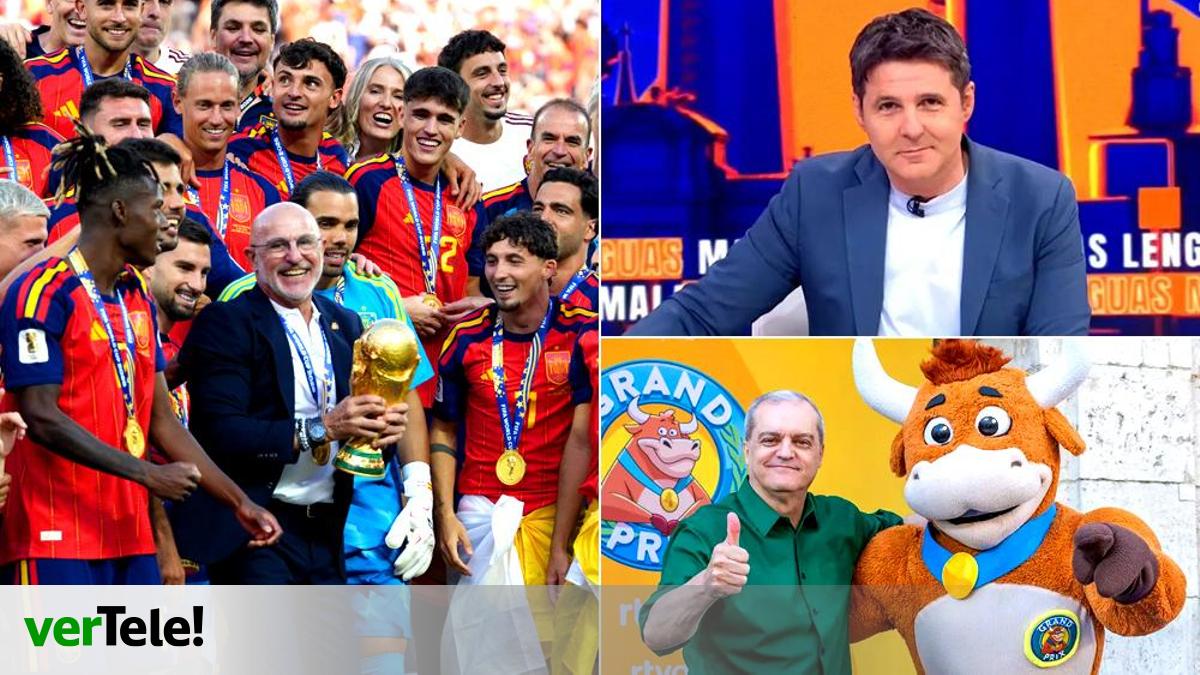 RTVE cancela la emisión del ‘Gran Premio’ a ganar del Mundial y otros programas que acompañarán la celebración RTVE cancela la emisión del ‘Gran Premio’ a ganar del Mundial y otros programas que acompañarán la celebración