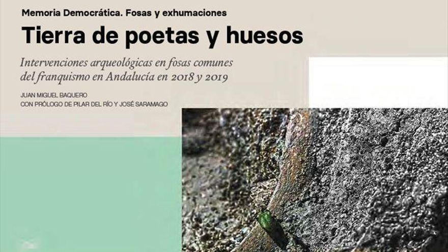 Portada del libro 'Tierra de poetas y huesos'.