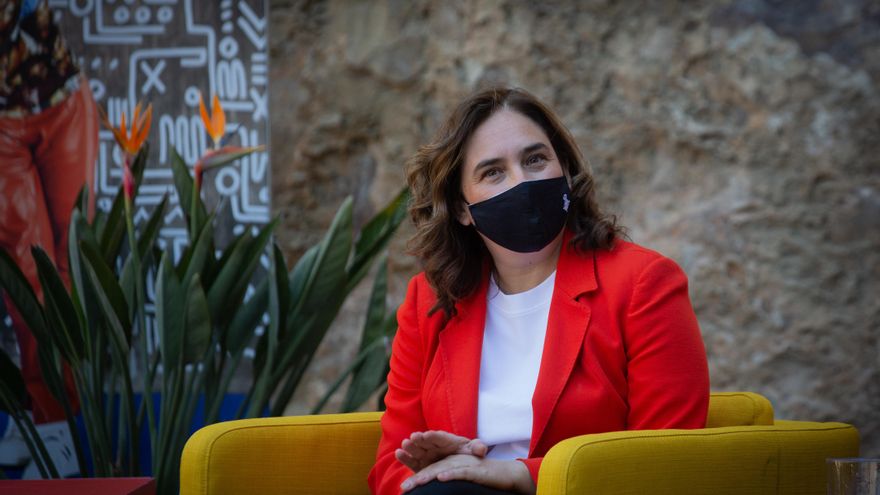 La alcaldesa de Barcelona, Ada Colau