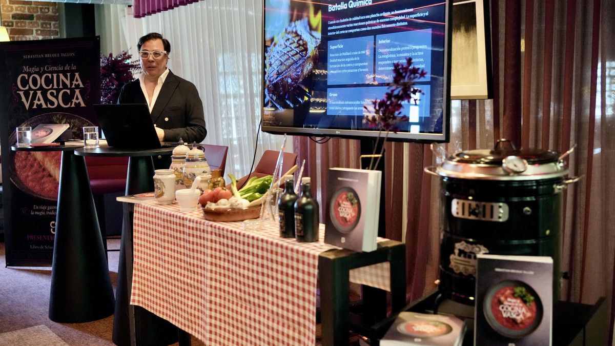 La "magia" de las 'amamas' vascas en la cocina bajo la óptica de la "ciencia" del farmacéutico Sebastián Bruque