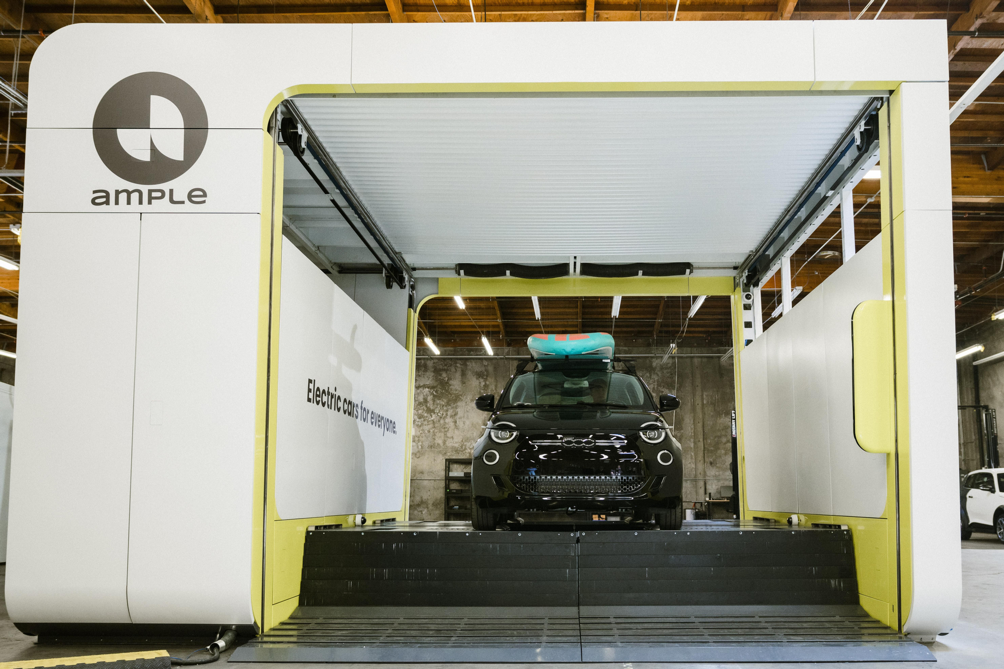 Las estaciones modulares son fáciles y rápidas de montar.