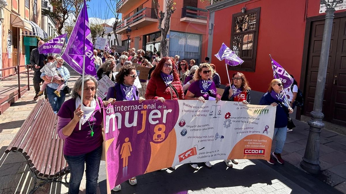 Marcha en La Palma por “los derechos pendientes” de las mujeres