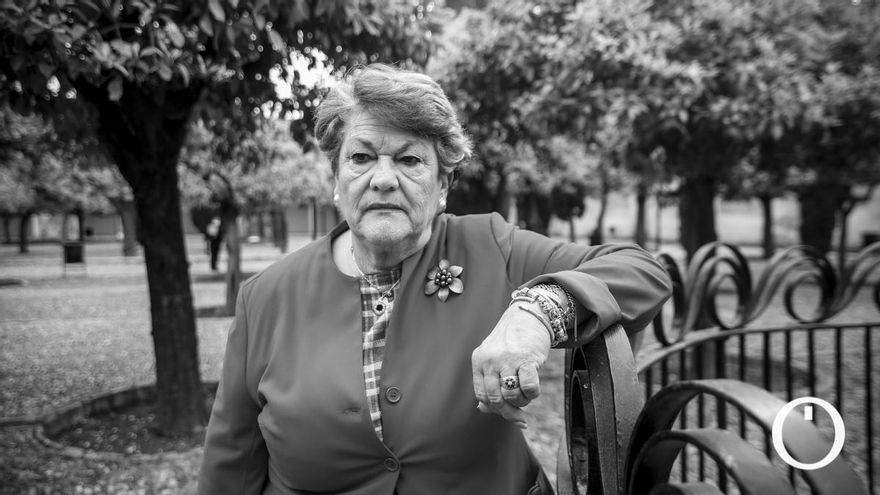 Olga Caballero, presidenta de la Agrupación de Cofradías