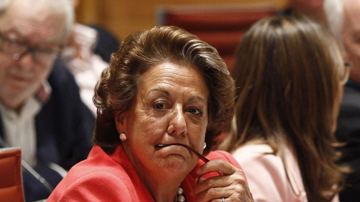 La exalcaldesa de Valencia, Rita Barberá.