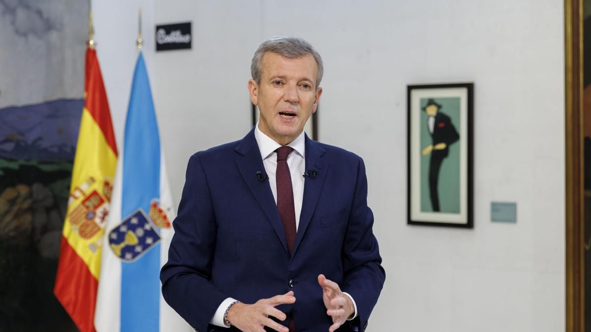 El presidente de la Xunta de Galicia, Alfonso Rueda.
