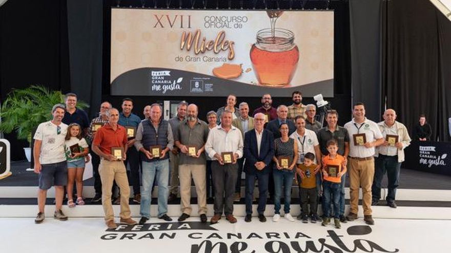 Entrega premios Mieles de la isla
