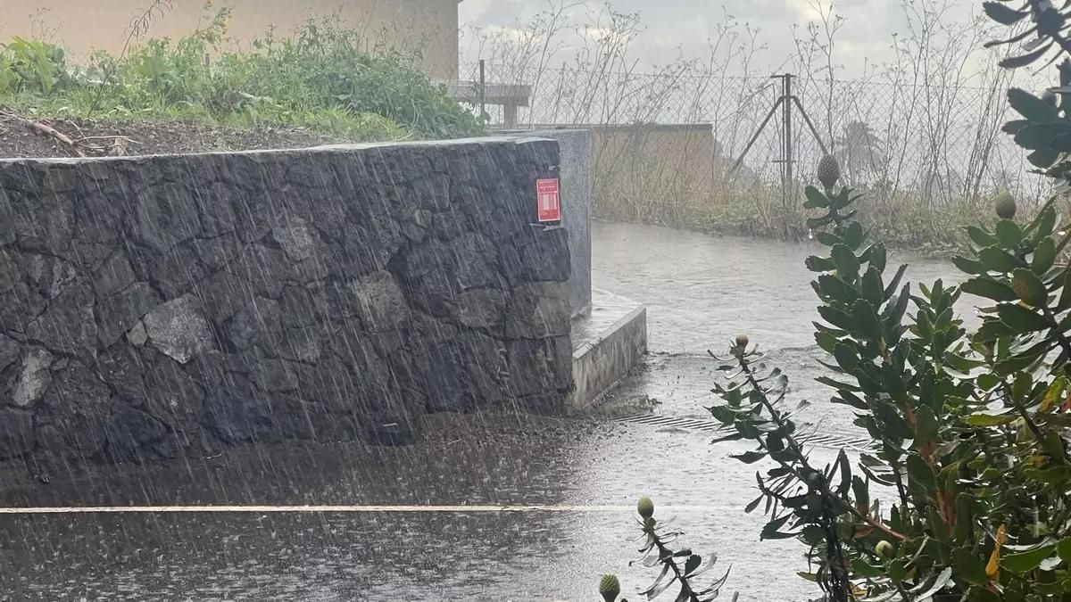 Probables lluvias este miércoles en el norte y este de La Palma