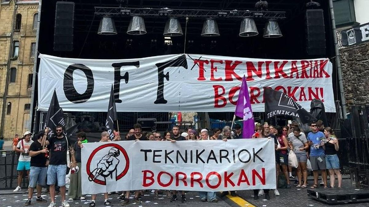 La huelga de los técnicos en Donostia cancela los conciertos de Donostiako Piratak y un espéctáculo de la Quincena