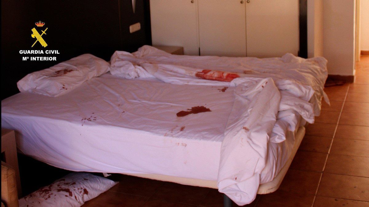 Una de las habitaciones en las que se produjo la agresión por parte del menor contra una mujer