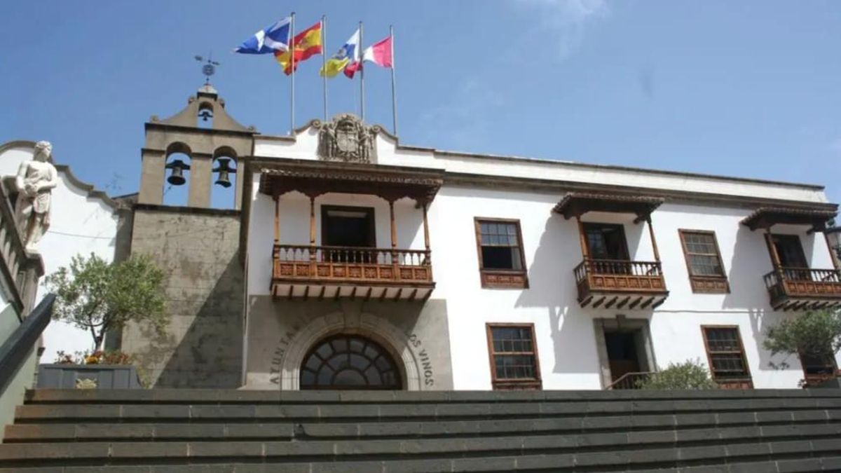 Sede del Ayuntamiento de Icod de los Vinos.