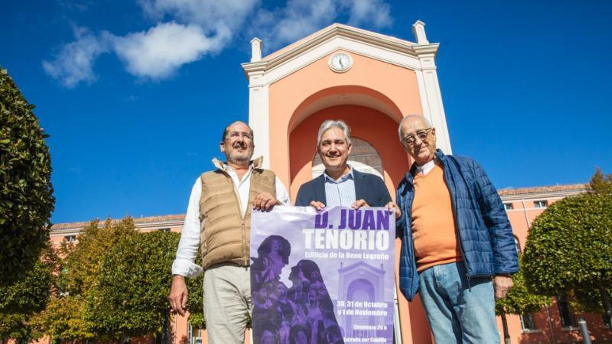 Tres representaciones de Don Juan Tenorio por las distintas estancias de La Bene en Logroño