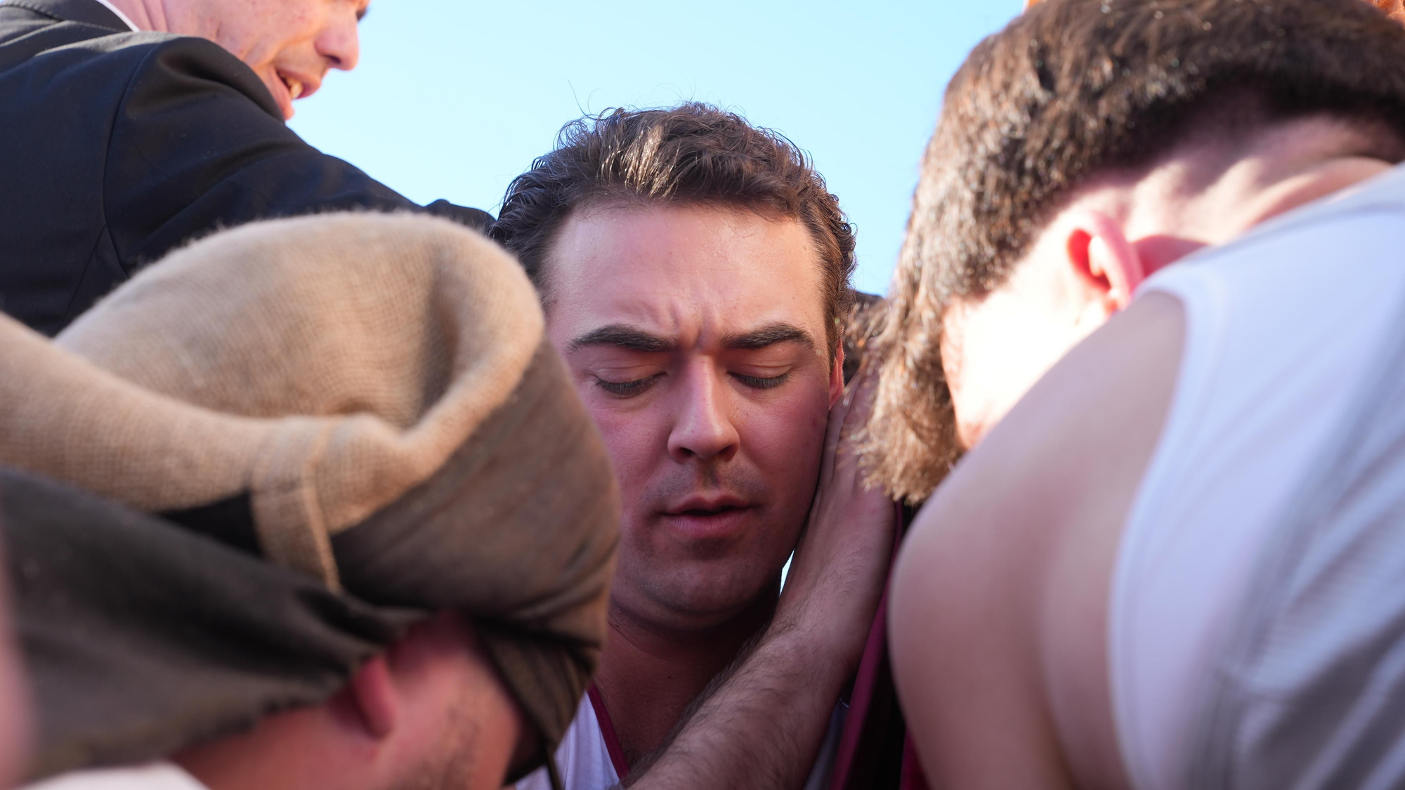 La salida procesional de la Sangre de El Higuerón, en imágenes