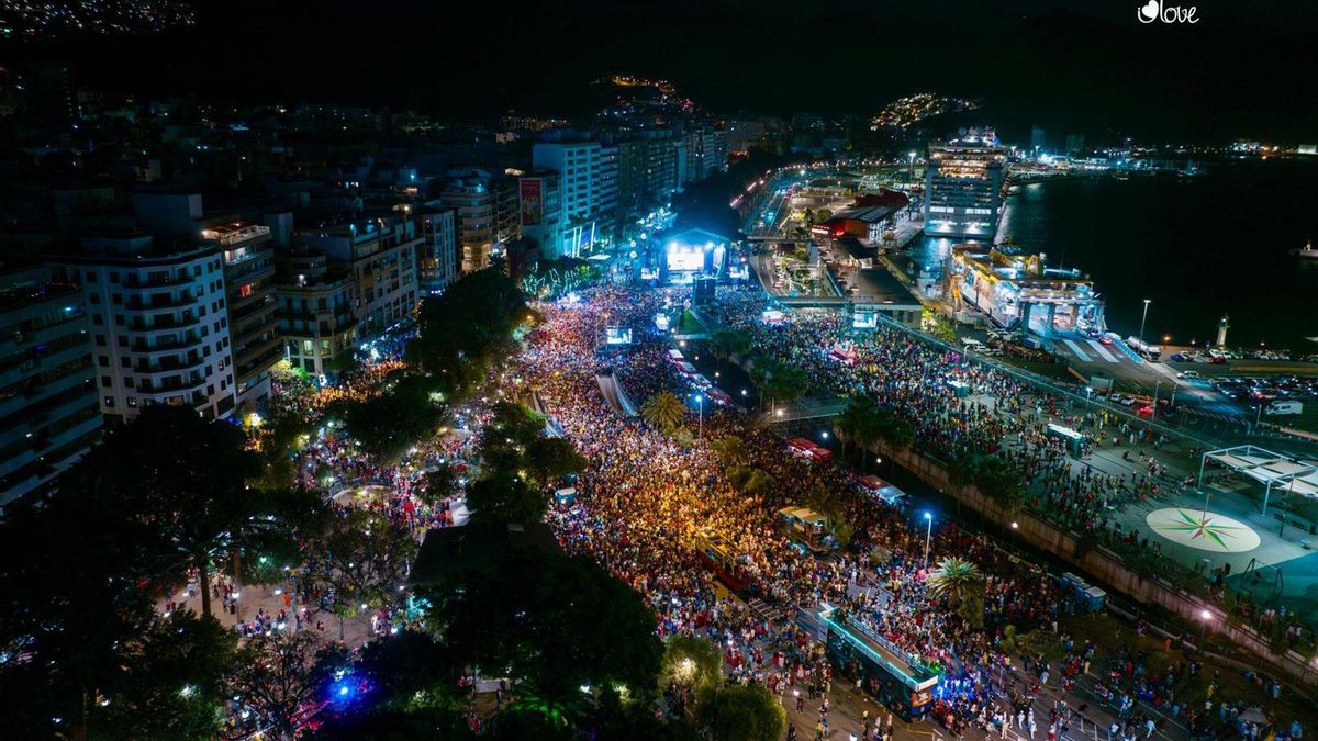El Sábado de Piñata deja 123 personas atendidas en el Hospital del Carnaval de Santa Cruz de Tenerife
