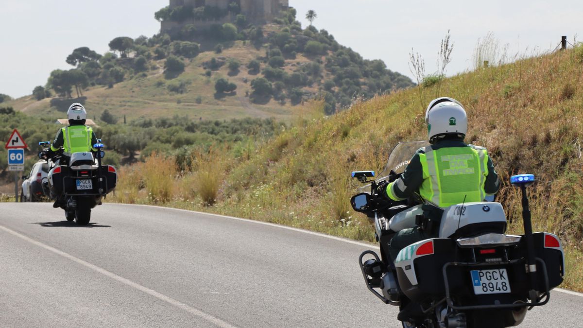 Interceptan a un conductor que circulaba de forma anómala y se dio a la fuga tras ver a la Guardia Civil