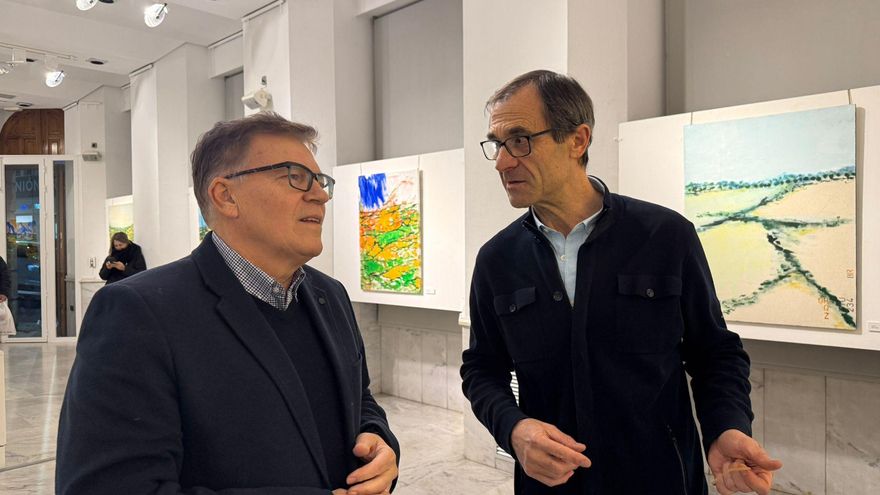 Albacete acoge 'Espiral', la nueva exposición de pintura de su paisano Eduardo Honrubia