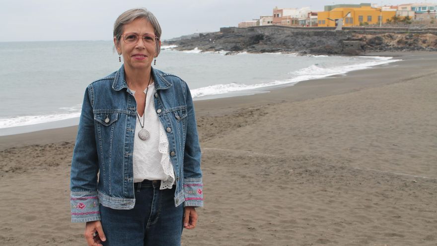 Mirian Pérez, en La Garita. 