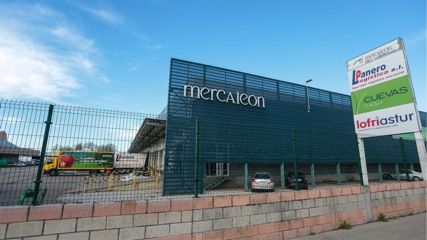 Instalaciones de Mercaleón, con bastante normalidad este jueves. / Campillo / ICAL