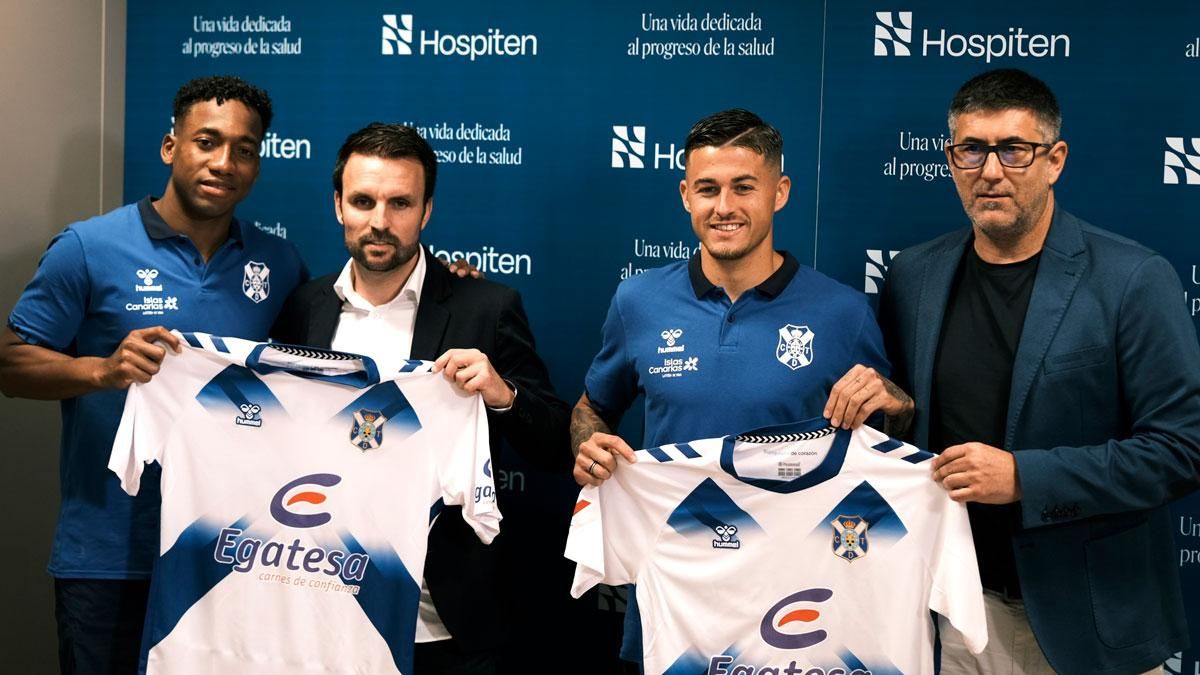 Landázuri, Mauro Pérez, Jorge Padilla y Ayoze García