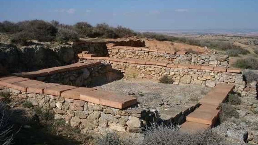 Yacimiento arqueológico 'El Amarejo' en Bonete