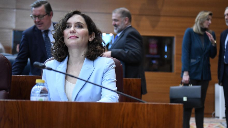 La presidenta de la Comunidad de Madrid, Isabel Díaz Ayuso.