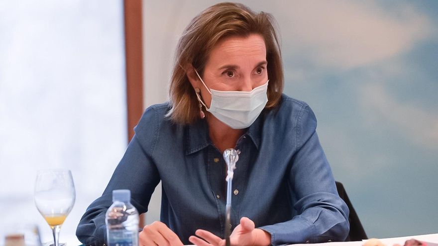 Cuca Gamarra, portavoz del PP en el Congreso, en Santander