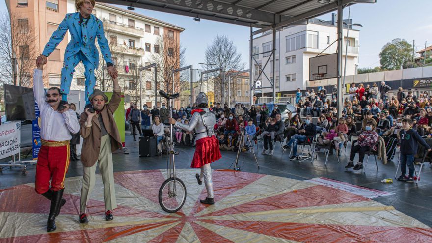 Circo en Torrelavega por la Semana de la Audición
