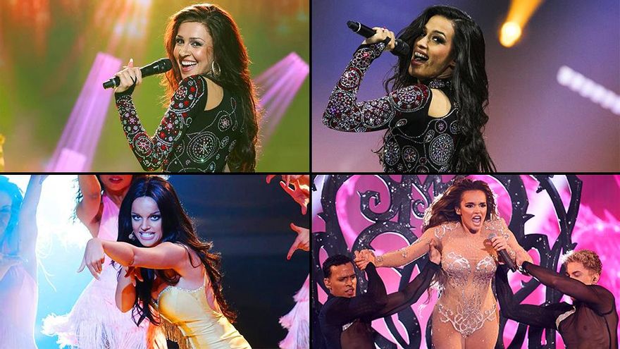 Los caminos cruzados de 'Tu cara me suena' y 'Eurovisión', y todas las veces que su plató se convirtió en el festival