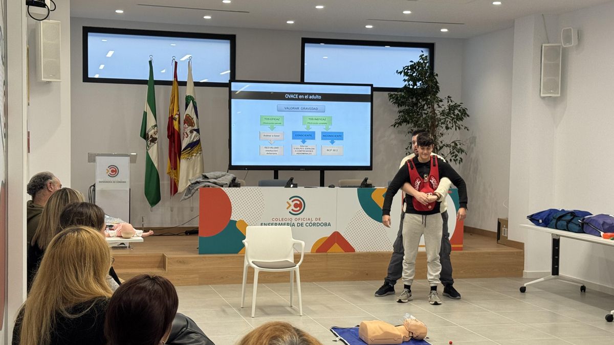 Un momento del curso.