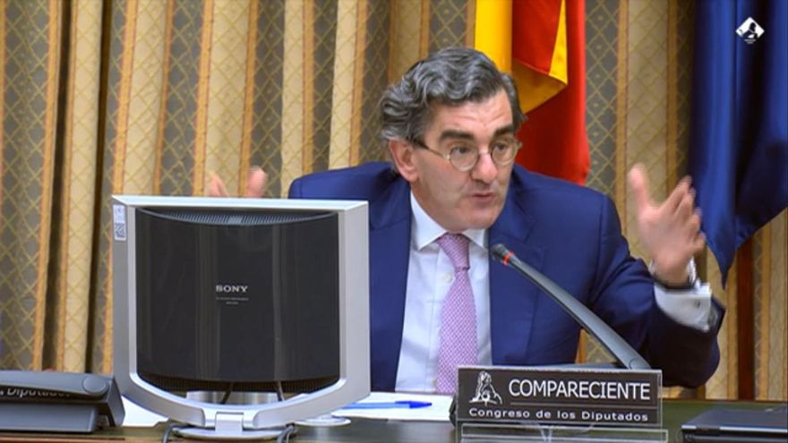 El presidente de HM Hospitales, Juan Abarca, en junio en el Congreso.
