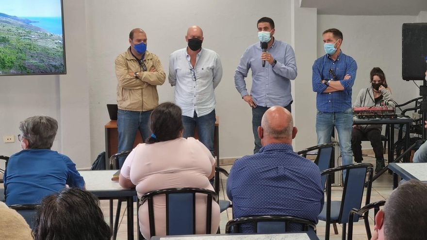 Los trabajos  en la carretera de Gallegos forman “la mayor obra de estabilización de taludes que se ejecuta en Canarias”