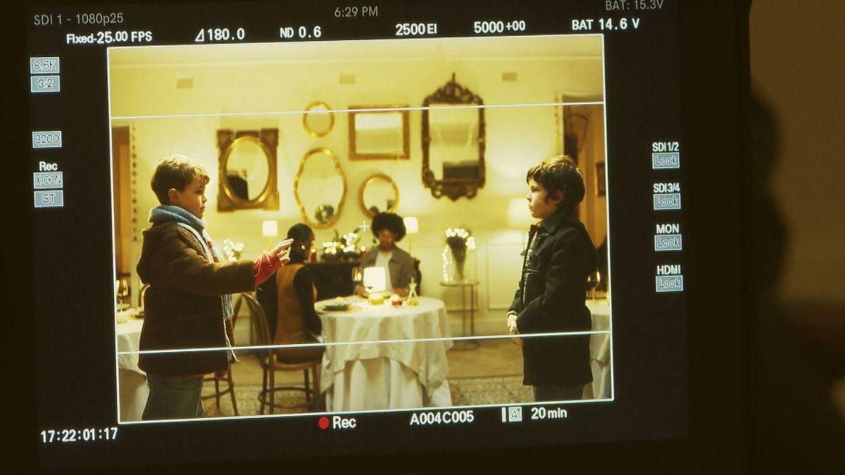 Grabaciones del anuncio de Navidad de Mediaset