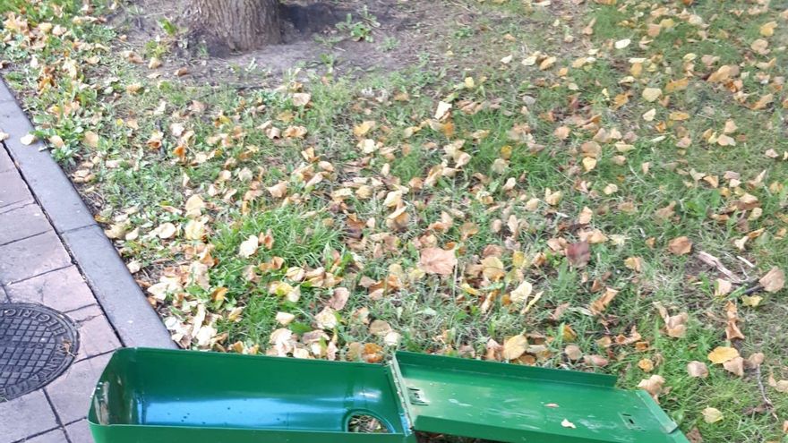El mobiliario urbano en Logroño sufre de nuevo diversos actos vandálicos