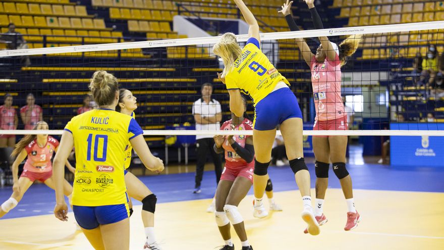 El Gran Canaria Urbaser cae en casa en su primer partido de Champions
