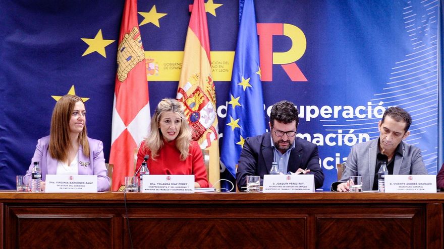 Yolanda Díaz advierte a Mañueco de que irá a los tribunales si no recupera el órgano autonómico de mediación laboral