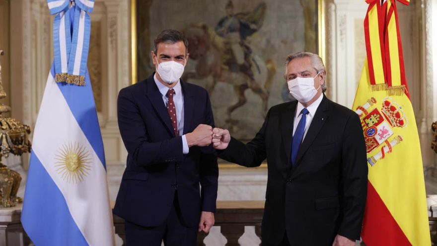 Pedro Sánchez renovó su respaldo a la Argentina en su negociación por la deuda