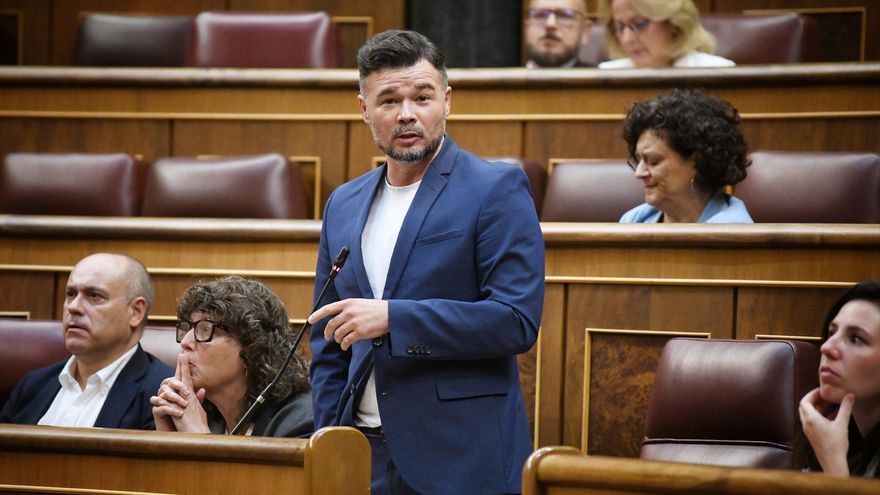 EuropaPress 6819420 portavoz erc congreso gabriel rufian sesion plenaria congreso diputados 24